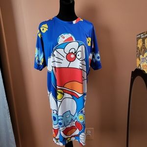 Doremon tshirt dress